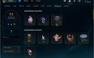 Conta league of legends DIAMANTE 1