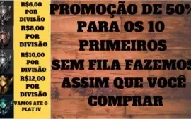 Fazemos Elo Job e Upamos Sua conta Preços Na Descrição