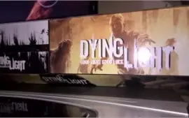 Xbox One com Skin do Dying Light - Usado - Na Caixa