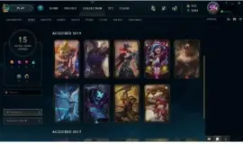 Conta League of Legends - Platina 4