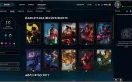 Conta League Of Legends , P5 , 22 Champs ,10 skins , LV 36