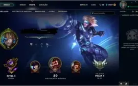 Conta League Of Legends , P5 , 22 Champs ,10 skins , LV 36