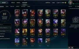 Conta League Of Legends , P5 , 22 Champs ,10 skins , LV 36