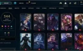 Conta LoL com mais de 300 skins MMR Gold