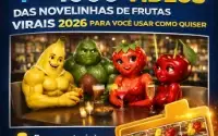 Pack Novelinhas de Frutas Virais 2026 (+1000 vídeos)