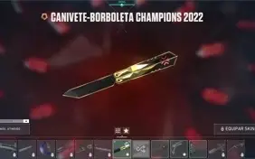Conta valorant com skins champions 2022
