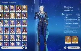 AR54, 14T5 Shogun C1, Yelan + Bis, Neuvillette,Furina,Chasca