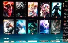 Conta lvl 277 full champ honra 5 110 skins