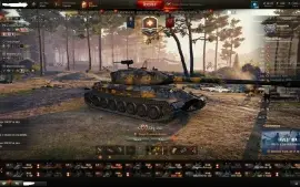 Conta WOT com quase R$3500 em tanq premium e 34 top tier
