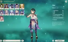 [AR-10] Conta genshin xiao + 1000 gemas
