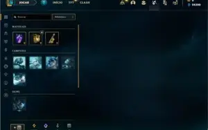 Conta prata 4 com 23 Champs e 5 Skins + 6 Espolios
