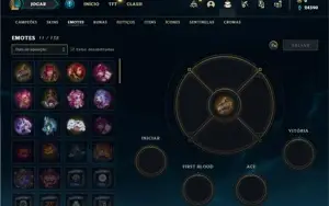 Conta prata 4 com 23 Champs e 5 Skins + 6 Espolios