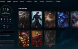 Conta LoL Lvl 395 / Elo: Platina 1 (MMR D4 recem dropado)