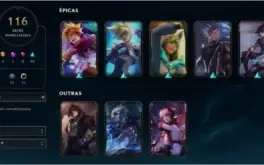 Conta LoL Lvl 395 / Elo: Platina 1 (MMR D4 recem dropado)
