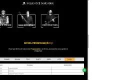 Site para Rádio Online  100% responsivo em PHP
