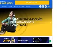 Site para Rádio Online  100% responsivo em PHP