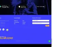 Site para Rádio Online  100% responsivo em PHP