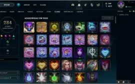 CONTA LOL 310 SKINS NO PRECINHO