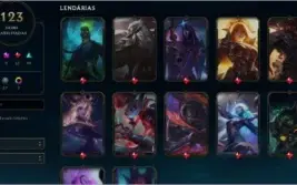 Conta lol com 7 skins prestígio e Ryze Triunfante