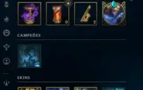 Conta League of Legends Full Acesso - 80 Champs e 31 Skins