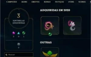 Conta de lol platina 1 9 skins handlevel