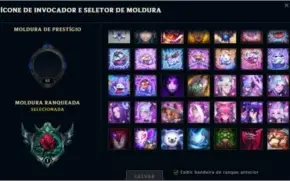Conta de lol platina 1 9 skins handlevel