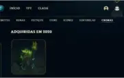Conta de lol platina 1 9 skins handlevel