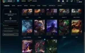 Conta ouro 4 Sem email Verificado com 4 Skins e 23 Champs