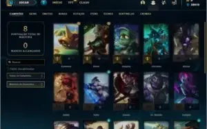Conta ouro 4 Sem email Verificado com 4 Skins e 23 Champs