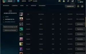 Conta ouro 4 Sem email Verificado com 4 Skins e 23 Champs