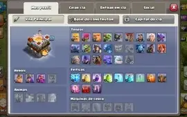CONTA CLASH OF CLANS