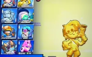 Conta de braw com 71 brawlers! 8 LENDÁRIOS E 4 TÍTULOS