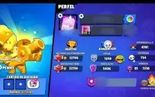 Conta de braw com 71 brawlers! 8 LENDÁRIOS E 4 TÍTULOS