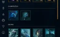 Conta League of Legends Full Acesso - 119 Champs e 41 Skins