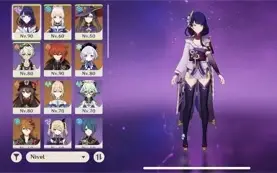 Ar53. Raiden + cortadora, kokomi, hutao, childe e muito mais