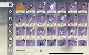 Ar53. Raiden + cortadora, kokomi, hutao, childe e muito mais