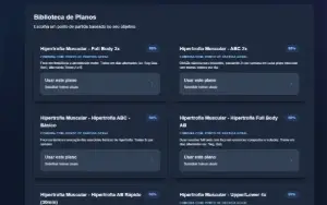 Plano de Treino Pro
