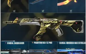 Vandal E Karambit Champions 2021+Butterfly+Adaga Ancifogo