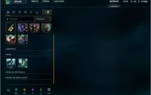 CONTA LEAGUE OF LEGENDS - OURO V - 116 SKINS
