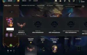 Conta bronze 2 com 125 Champs e 72 Skins ( MAIN ADC )
