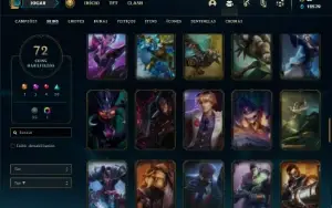 Conta bronze 2 com 125 Champs e 72 Skins ( MAIN ADC )