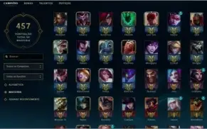 ContaLeague of Legends: Plat1-106 skins-