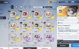 Conta Tower of fantasy Frigg, Nemesis, lin server PEGASUS