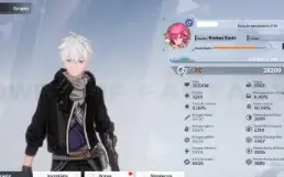 Conta Tower of fantasy Frigg, Nemesis, lin server PEGASUS