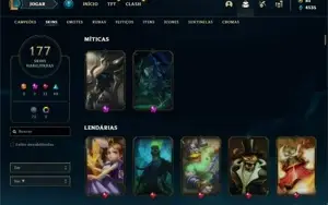 Conta com skin