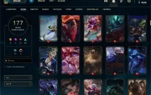Conta com skin