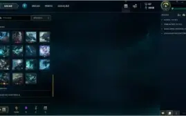 CONTA OURO 1, TODOS CHAMPS, 135 SKINS, 6 VITORIOSAS