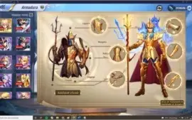 Conta Saint Seiya Awakening LvL 70 Server A55 Lupus