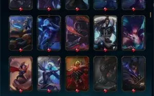 Conta no lol com 212 skins, com 880 RP, 21K EA (Unraked)