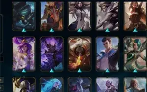 Conta no lol com 212 skins, com 880 RP, 21K EA (Unraked)